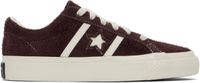 Converse Burgundy CONS One Star Academy Pro Sneakers