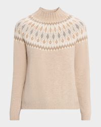 Cashmere Diamond Fair Isle Sweater