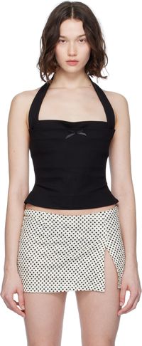 Miaou Black Mikalea Top