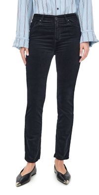 AG Mari Velvet Pants Super Black 31