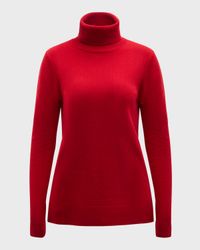 Cashmere Basic Turtleneck Top