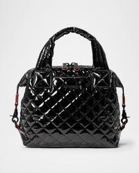 Sutton Deluxe Small Patent Quilted Crossbody Bag