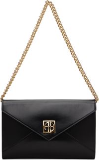 ANINE BING Black Elly Clutch Bag