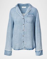 Miramar Slink Long-Sleeve Lounge Shirt