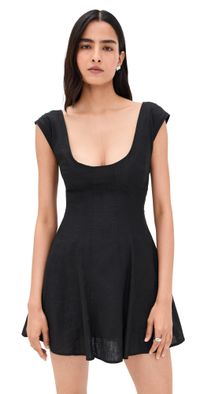 GUIZIO Leila Mini Dress Black M