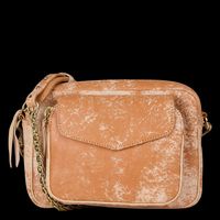 Claris Virot - Sac bandoulière en cuir - Taille Unique - Beige