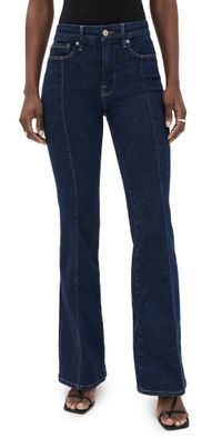 Good American Good Legs Flare Jeans Indigo983 2