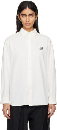 Dunst Chemise boyfriend blanche