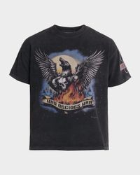 Men's Moon Jersey Cotton T-Shirt