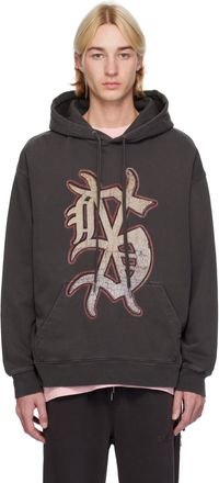 Ksubi Black Dug Out Biggie Hoodie