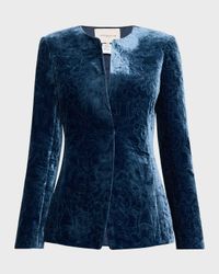 Tailored Baroque-Embroidered Jacket