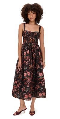 Cara Cara Pheobe Midi Dress Pindell Black 00