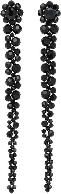 Simone Rocha Black Drip Earrings