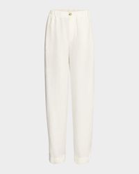 Hemp Wide-Leg Utility Pants