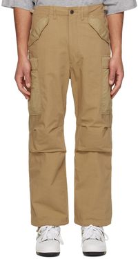 nanamica Tan Pocket Cargo Pants