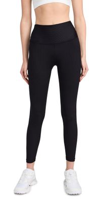 Year of Ours Ribbed 7/8 Leggings Black M