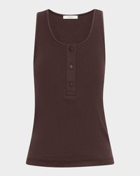 Henley Tank Top