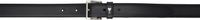 AMI Paris Black Leather Paris Paris Belt