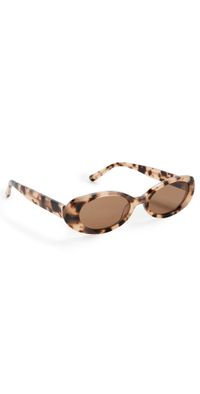 Luv Lou The Morgan Sunglasses Cream Tort One Size