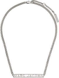 Marc Jacobs Silver 'The Monogram Chain' Necklace