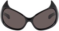 Balenciaga Black Gotham Cat Sunglasses