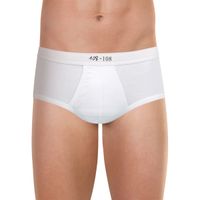 Slip taille haute ouvert pur coton premium eminence - Taille 3XL - Blanc