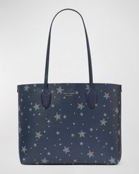 bleecker large starlight-print tote bag
