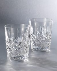 Lismore Clear Double Old-Fashioneds, Set of 2