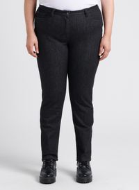 Persona By Marina Rinaldi - Jean slim taille haute en coton - Taille 29 - Noir