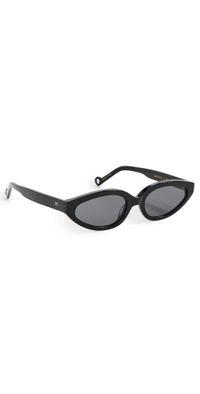 Elisa Johnson Coco Sunglasses Gloss Black One Size
