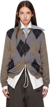 Magliano Brown Burraco Cardigan