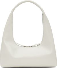 MARGESHERWOOD Off-White Integrated Strap Shoulder Bag
