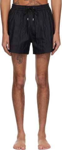 Paul Smith Maillot de bain noir à rayures Shadow