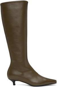 TOTEME Brown 'The Slim' Boots
