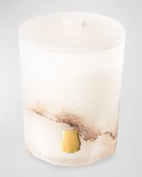 Ernesto Alabaster Candle, Leather & Tobacco, 9.5 oz.