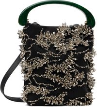 Dries Van Noten Black Micro Leather Bag
