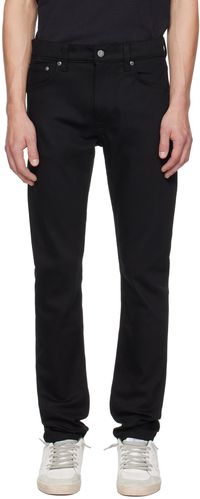 Nudie Jeans Black Lean Dean Jeans
