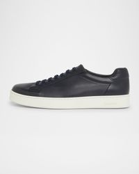 Men's Ludlow 3 Napa Leather Low-Top Sneakers