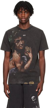 Off-White T-shirt Bacchus noir