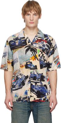 Hugo Multicolor Car Shirt