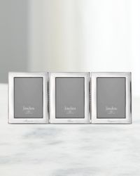 Tiffany Plain Triple Personalized Picture Frame, 4x6
