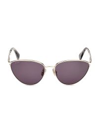 Women's 56MM Cat Eye Sunglasses - Dark Brown
