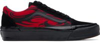 Vans Baskets Old Skool noir et rouge - Premium