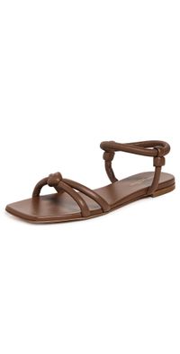 Gianvito Rossi Juno Nappa Sandals 5mm Cuoio 41