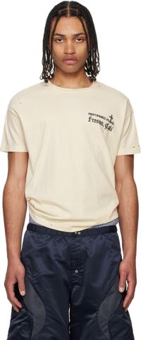 WILLY CHAVARRIA Off-White 'Reformed Putas' Destroyed Easy T-shirt