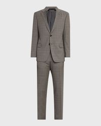 Men's Windowpane Suit