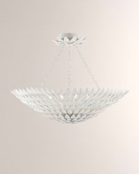 Broche 8-Light Matte White Ceiling Mount