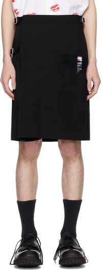 TAKAHIROMIYASHITA TheSoloist. Black Clash Skirt
