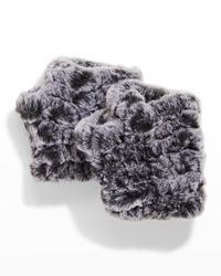 Mandy Fingerless Faux Fur Mittens