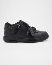 Men's Out Of Office Leather Low-Top Sneakers